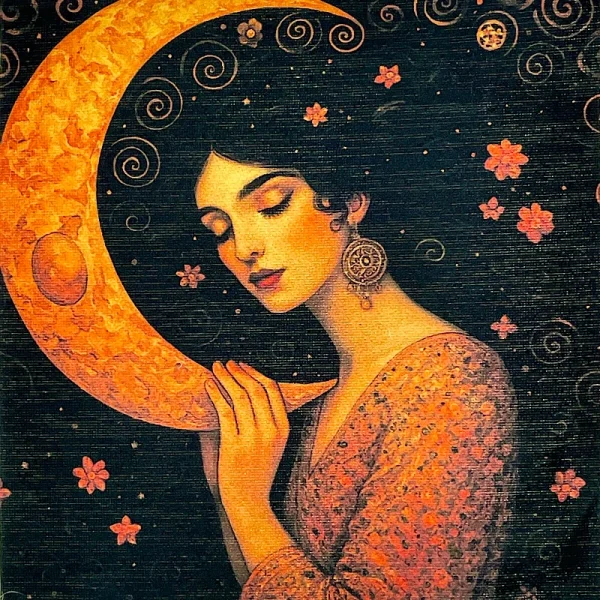 068_10-art-klima_r3c1_pannello-gobelin-lurex-cm-47x47-stampa-digitale-donna-stile-klimt-luna-1.webp Pannello tessuto Donna Stile Klimt Luna 47x47 cm