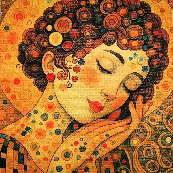 070_10-art-klima_r3c3_pannello-gobelin-lurex-cm-47x47-stampa-digitale-donna-stile-klimt-capelli-corti-1.webp Pannello tessuto Donna Stile Klimt Capelli corti 47x47 cm