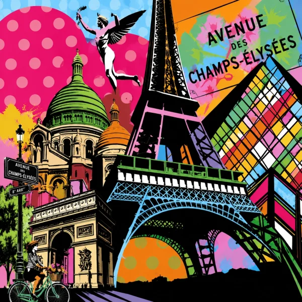 tc-pannello-022-city-pop-paris-champs-elysees-eiffel-1.webp Pannello tessuto Paris Champs Elysees Eiffel 47x47 cm