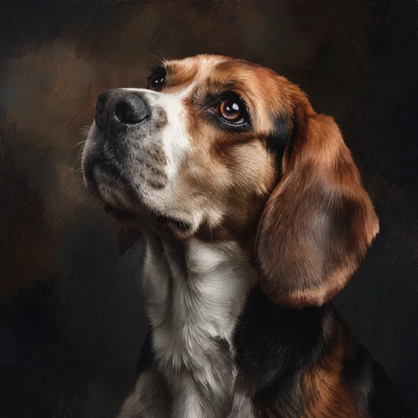 tc-pannello-093-cani-ritratto-beagle-1.webp Pannello tessuto Beagle 47x47 cm